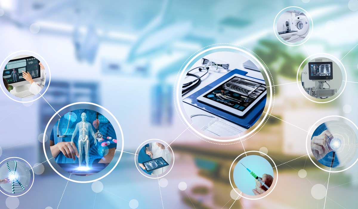 Pharmacy technology montage